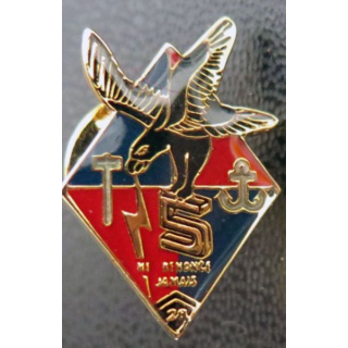 28° RT : pin's de la 5° compagnie du 28° régiment de transmissions 