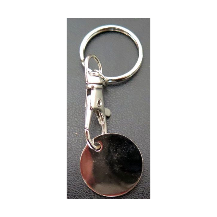 8° RT DIRISI : porte clefs jeton de caddie de la DIRISI 