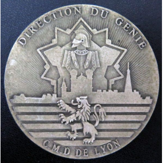 DG LYON : plaque de la direction du génie de Lyon 