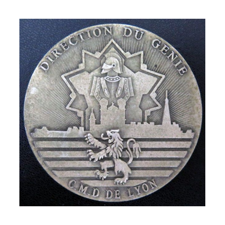 DG LYON : plaque de la direction du génie de Lyon 