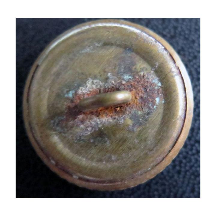 Vieux bouton de la marine diamètre 2,2 cm strié  époque 3° république
