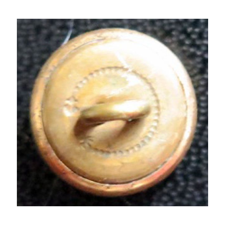 Vieux bouton de la marine strié  époque 3° république 