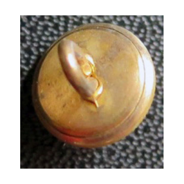 Vieux bouton d'amiral de la marine diamètre 1,1 cm époque 1815