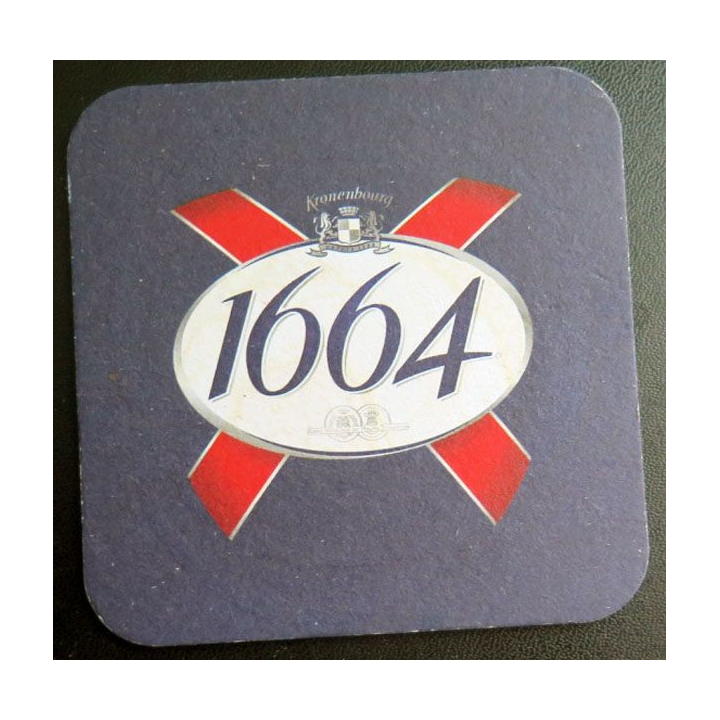 DESSOUS DE VERRE A BIÈRE : Dessous de verre à bière 1664