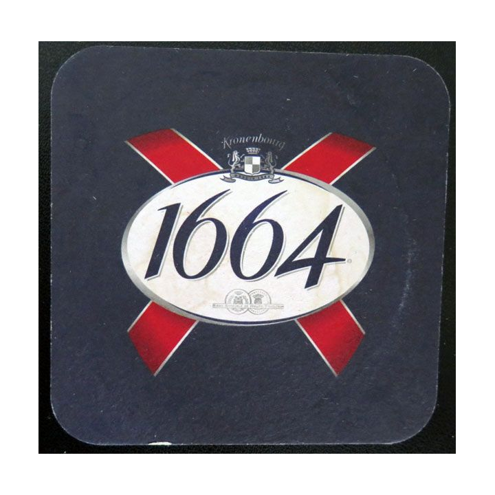 DESSOUS DE VERRE A BIÈRE : Dessous de verre à bière 1664