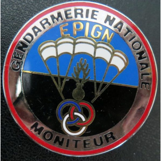 EPIGN : Brevet de moniteur parachutiste  EPIGN Boussemart n° 36/A