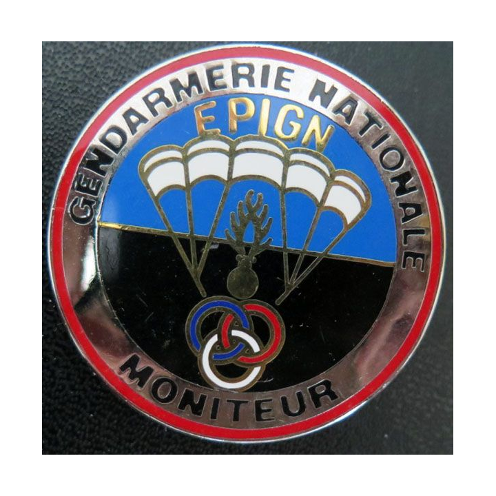 EPIGN : Brevet de moniteur parachutiste  EPIGN Boussemart n° 36/A