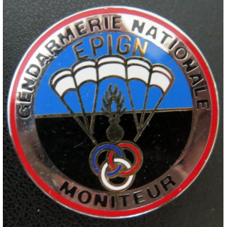 EPIGN : Brevet de moniteur parachutiste  EPIGN Boussemart n° 38/A