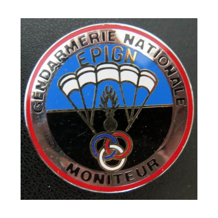 EPIGN : Brevet de moniteur parachutiste  EPIGN Boussemart n° 38/A