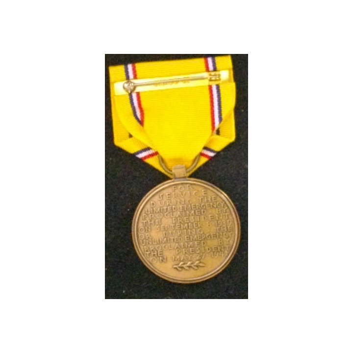 USA : AMERICAN DEFENSE MEDAL