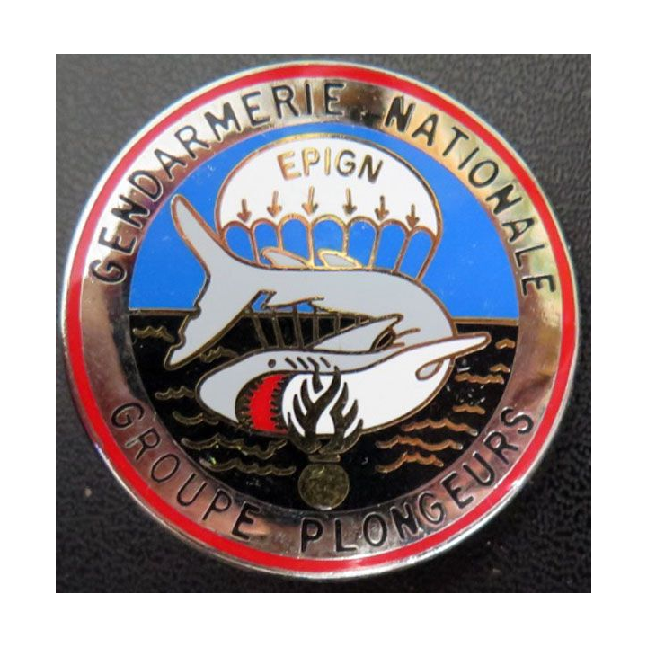 groupe plongeurs Escadron parachutiste intervention Gend Nat EPIGN