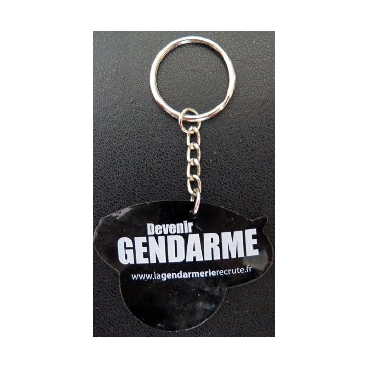 porte clefs de la gendarmerie EC 135 en mousse préformée 