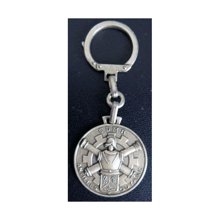porte clefs de la CDMB Antilles Guyane 3,5 cm de fabrication FIA