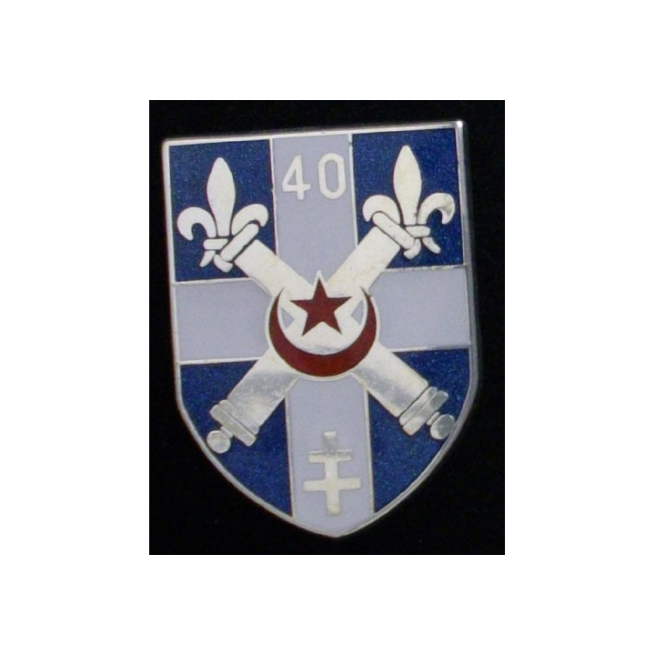 40°RA : 40°RÉGIMENT D'ARTILLERIE (PRESTIGE ARGENTÉ)