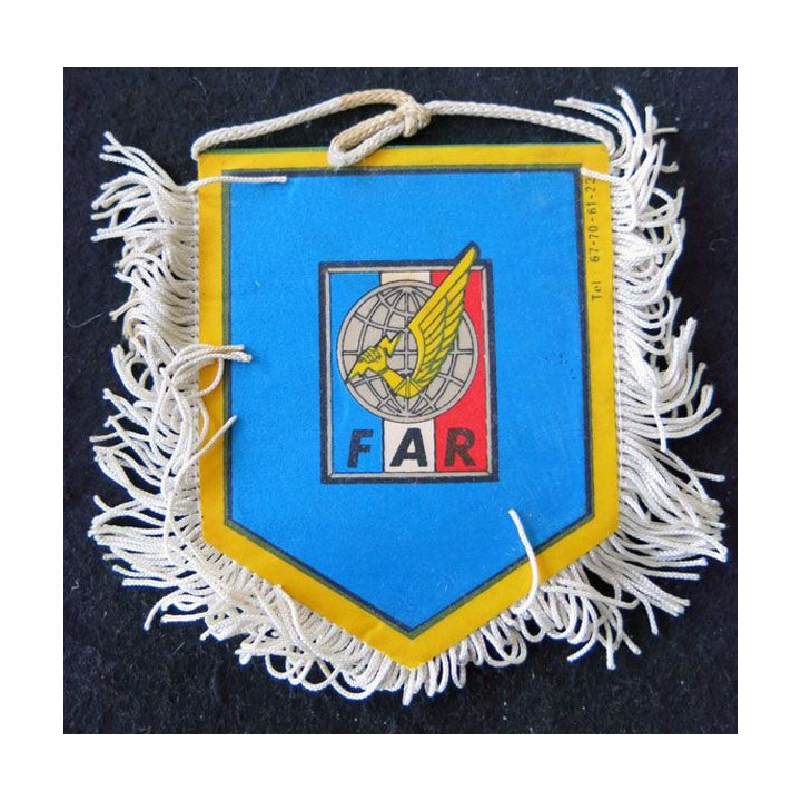 11° BCA : Fanion 10 x 8,5 cm du 11° bataillon de chasseurs alpins (FAR) de Barcelonnette