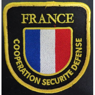 CSD : insigne d'épaule de la coopération sécurité défense 