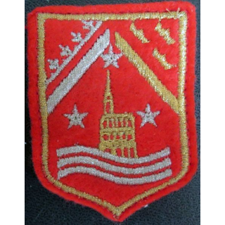 Insigne tissu de la brigade d'Alsace Etat-Major de Strasbourg