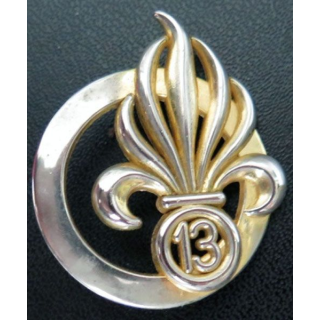 insigne de béret de la 13° demi brigade de la Légion étrangère DBLE