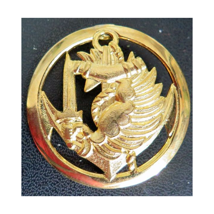 insigne de béret des troupes aéroportées d'infanterie de marine années 1970