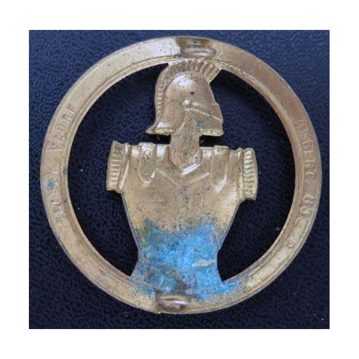  insigne de béret du génie de fabrication Béraudy Vaure Ambert