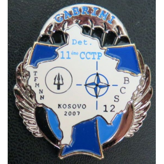 11° CCTP compagnie transmissions parachut BCS 12 Kosovo 2007 GABRIMI