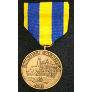 USA : SPANISH CAMPAIGN MEDAL 1898 NAVY