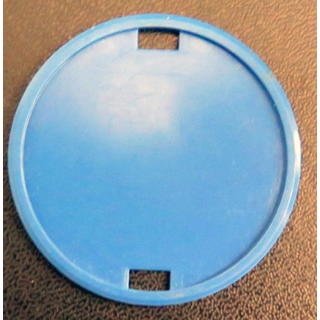 Macaron support d'insigne de béret bleu clair