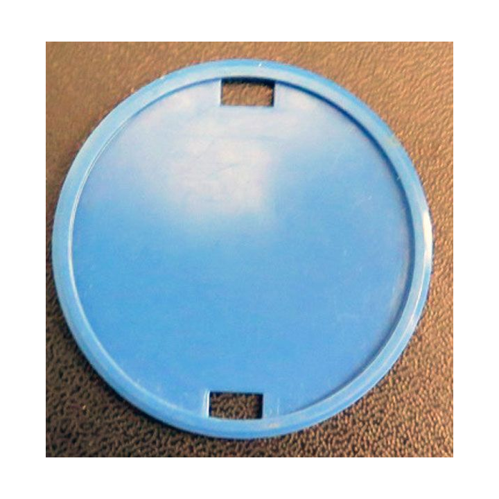 Macaron support d'insigne de béret bleu clair