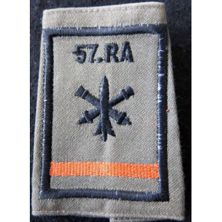 Fourreau de combat du 57° RA bande orange vendu à l'unité
