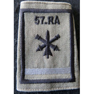 Fourreau de combat du 57° RA bande grise vendu à l'unité