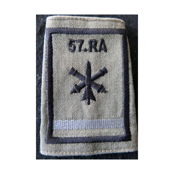 Fourreau de combat du 57° RA bande grise vendu à l'unité