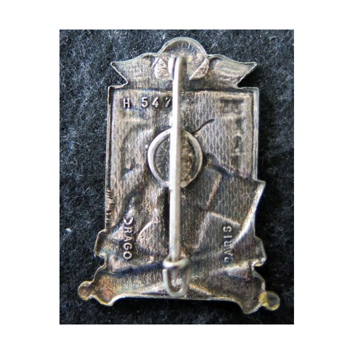 35° RAP : insigne du 35° régiment d'artillerie parachutiste de fabrication Drago Paris H. 547 peint