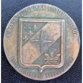 1° RM médaille cross général du gouverneur de la 1° région militaire