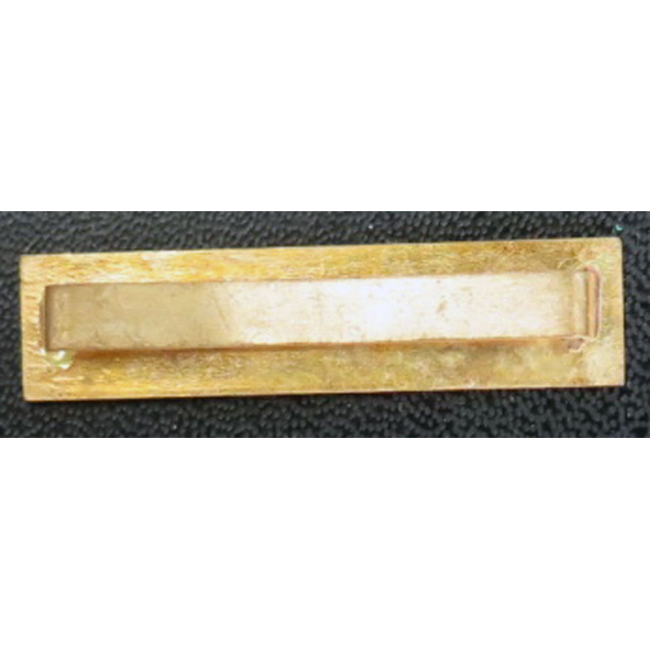 Barrette métallique  "TCHAD" dorée