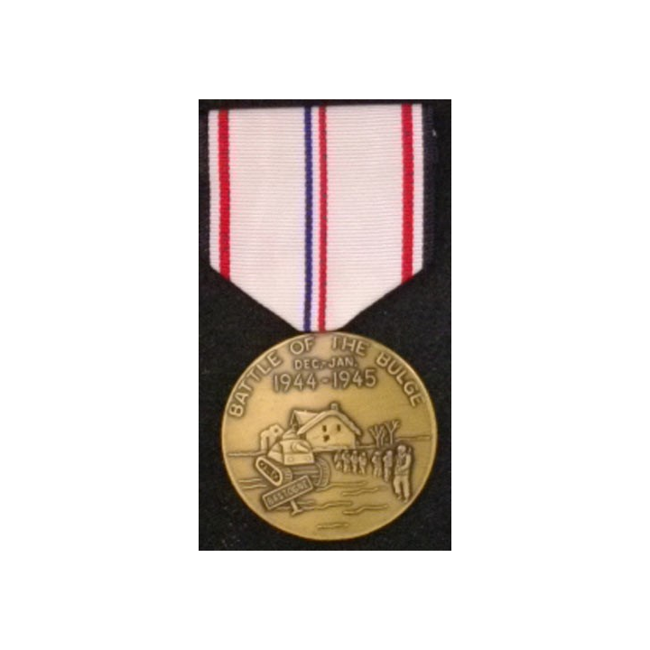 USA : BATTLE OF THE BULGE décembre- janvier 1944 -1945 commemorative medal 50 ans
