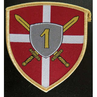 SERBIE : insigne de la 10° brigade militaire serbe (Land Forces)