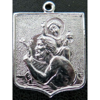 blason métal Saint Christophe médaille médaillette