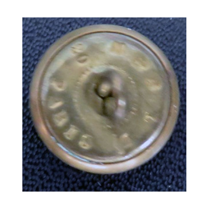 bouton d'uniforme troupe lisse 2 cm de diamètre au dos M & B.L 20