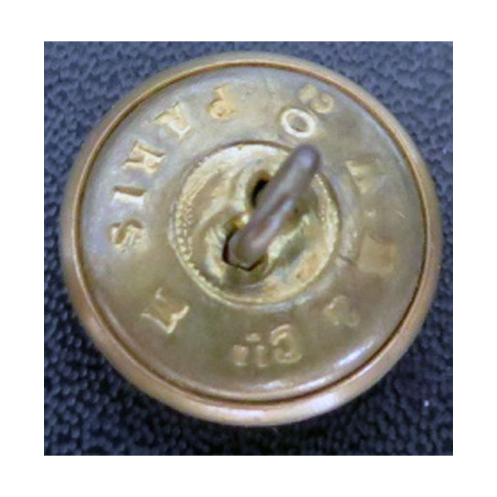 bouton d'uniforme troupe lisse 2 cm de diamètre au dos A.M & Cie 20