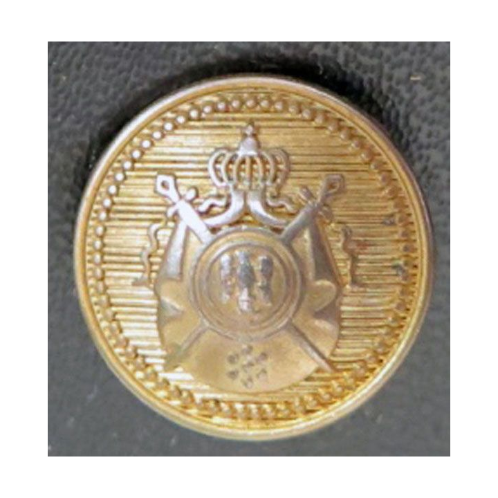 bouton d'uniforme inconnu diamètre 2 cm 