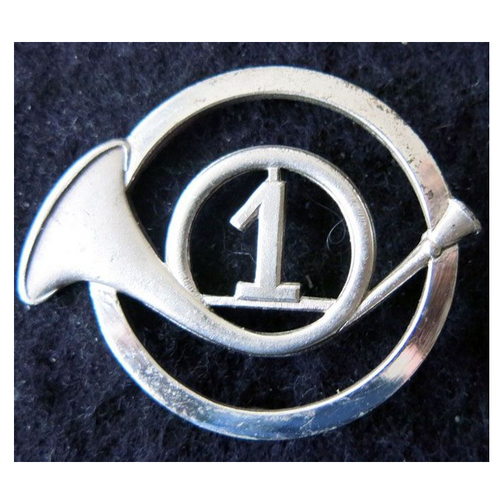 1° RCH : Insigne béret du 1° régiment de chasseurs fabrication Drago Paris