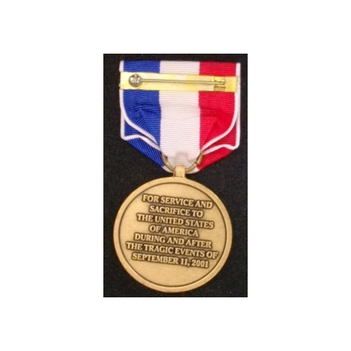 USA : SEPTEMBER 2001 COMMEMORATIVE MEDAL