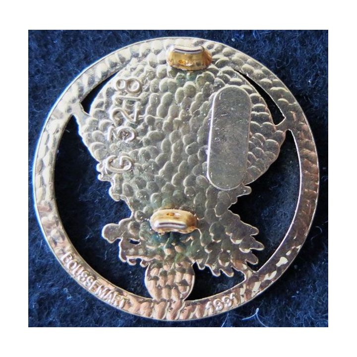 EPIGN : insigne béret de l'escadron parachutiste d'intervention de la gendarmerie nationale Boussemart G. 3218