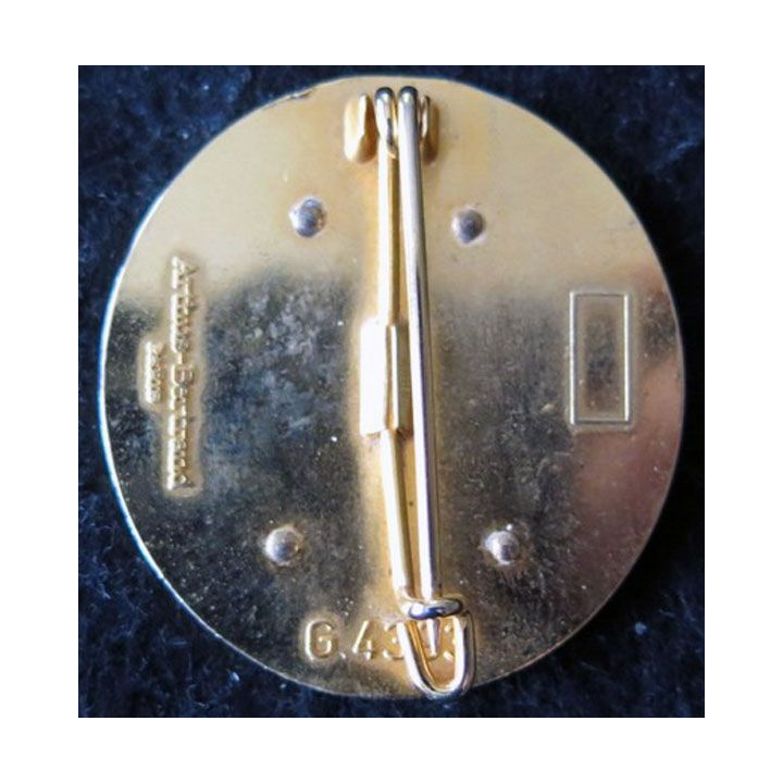 6° RTS 4° RIMA : insigne métallique troupes indigènes du 6° RTS et du 4° régiment d'infanterie de marine Arthus Bertrand G. 4393