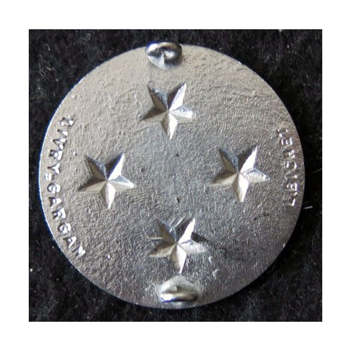 INSIGNE DE BÉRET : Insigne de béret  de général de corps d'armée 4 étoiles argentées L. Bichet