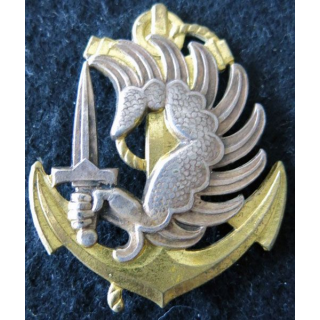 PARA TDM : insigne de béret des troupes parachutistes aéroportées des troupes de marine Drago G. 1535