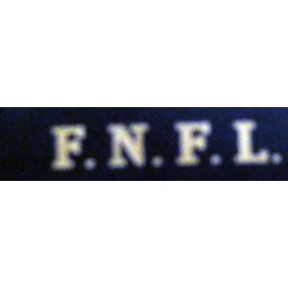 MARINE : bande de bachi de marin " F.N.F.L " longueur 85 cm