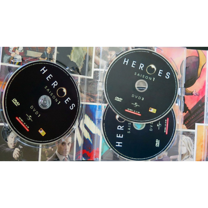 DVD HEROES Saison 1 7 DVD (C167)