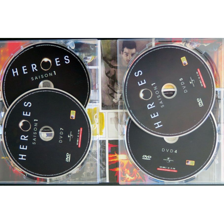 DVD HEROES Saison 1 7 DVD (C167)