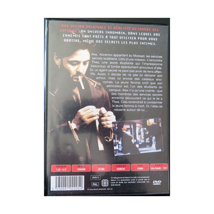 DVD Mossad services secrets d'état avecDan Turgeman et mili Avital